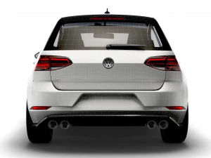 Volkswagen Golf R 5door Typ 5G 2017 3D Model