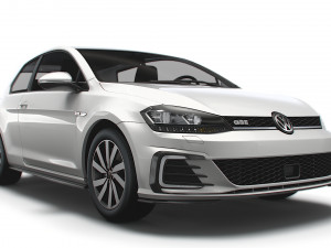 Volkswagen Golf TGE 3door Typ 5G 2017 3D Model