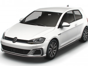 Volkswagen Golf TGE 3door Typ 5G 2017 3D Модель