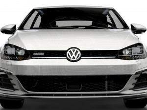 Volkswagen Golf TGE 3door Typ 5G 2017 3D Модель