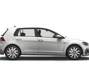 Volkswagen Golf TGE 5door Typ 5G 2017 3D Model