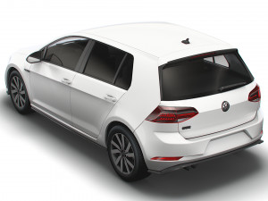 Volkswagen Golf TGE 5door Typ 5G 2017 3D Model