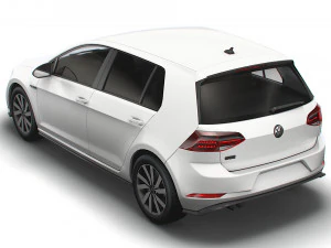 Volkswagen Golf TGE 5door Typ 5G 2017 3D Model