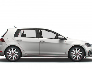 Volkswagen Golf TGE 5door Typ 5G 2017 3D Model