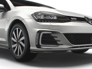 Volkswagen Golf TGE 5door Typ 5G 2017 3D Model
