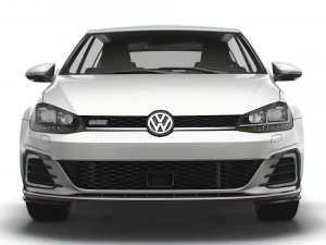 Volkswagen Golf TGE 5door Typ 5G 2017 3D Model
