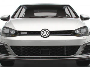 Volkswagen Golf TGE 5door Typ 5G 2017 3D Model