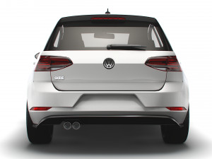 Volkswagen Golf TGE 5door Typ 5G 2017 3D Model