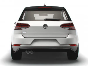 Volkswagen Golf TGE 5door Typ 5G 2017 3D Model