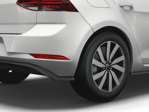 Volkswagen Golf TGE 5door Typ 5G 2017 3D Model