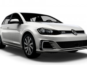 Volkswagen Golf TGE 5door Typ 5G 2017 3D Model
