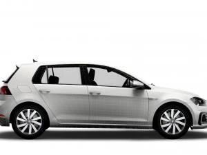 Volkswagen Golf TGE 5door Typ 5G 2017 3D Model