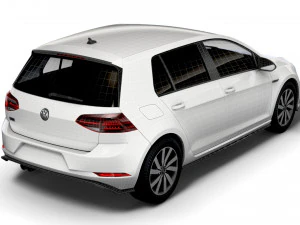 Volkswagen Golf TGE 5door Typ 5G 2017 3D Model