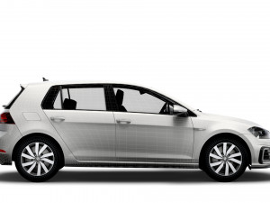Volkswagen Golf TGE 5door Typ 5G 2017 3D Model