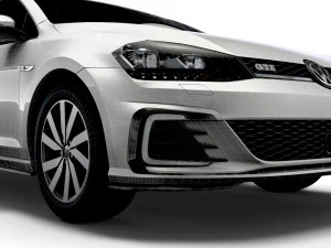 Volkswagen Golf TGE 5door Typ 5G 2017 3D Model