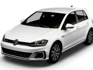 Volkswagen Golf TGE 5door Typ 5G 2017 3D Model