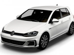 Volkswagen Golf TGE 5door Typ 5G 2017 3D Model