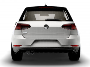 Volkswagen Golf TGE 5door Typ 5G 2017 3D Model