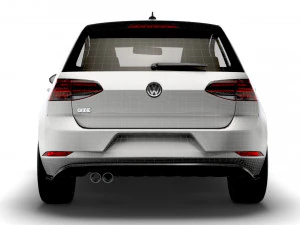 Volkswagen Golf TGE 5door Typ 5G 2017 3D Model