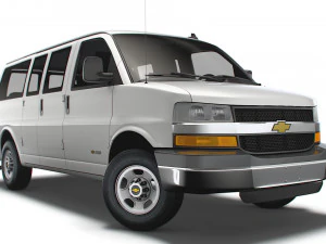 Chevrolet Express 2022 3D Model