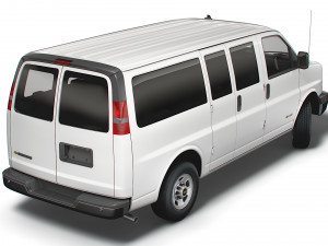 Chevrolet Express 2022 3D Model