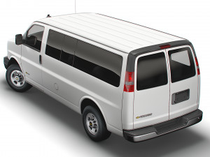 Chevrolet Express 2022 3D Model