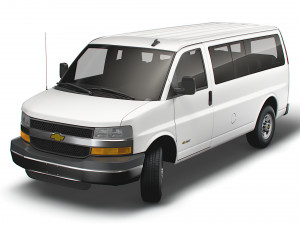 Chevrolet Express 2022 3D Model
