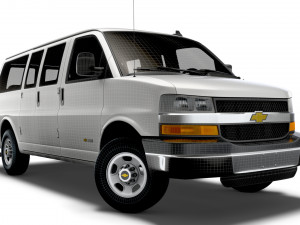 Chevrolet Express 2022 3D Model