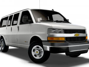 Chevrolet Express 2022 3D Model
