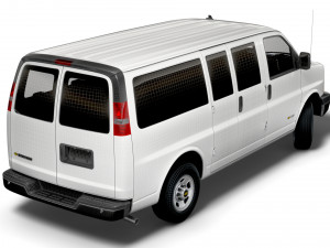 Chevrolet Express 2022 3D Model