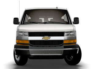 Chevrolet Express 2022 3D Model