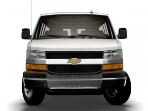 Chevrolet Express 2022 3D Model