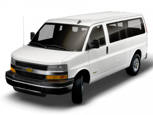 Chevrolet Express 2022 3D Model