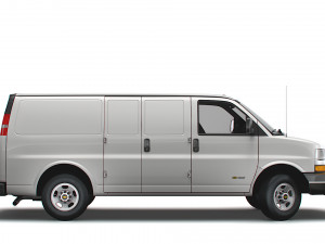 Chevrolet Express Cargo Van 2022 3D Модель
