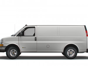 Chevrolet Express Cargo Van 2022 3D Модель