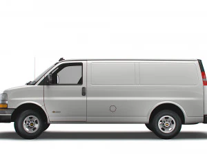 Chevrolet Express Cargo Van 2022 3D Model