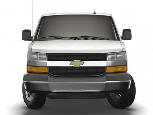 Chevrolet Express Cargo Van 2022 3D Model