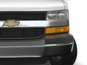 Chevrolet Express Cargo Van 2022 3D Model