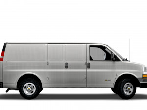 Chevrolet Express Cargo Van 2022 3D Модель