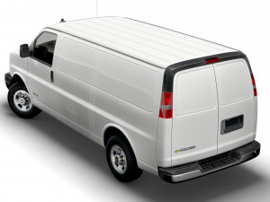 Chevrolet Express Cargo Van 2022 3D Модель
