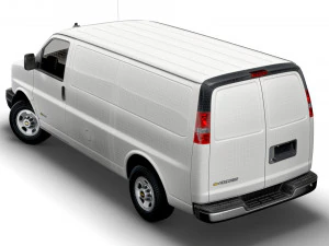 Chevrolet Express Cargo Van 2022 3D Model