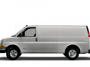 Chevrolet Express Cargo Van 2022 3D Model