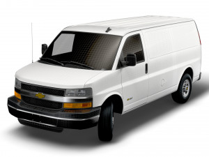Chevrolet Express Cargo Van 2022 3D Модель
