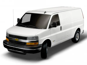 Chevrolet Express Cargo Van 2022 3D Model