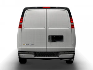 Chevrolet Express Cargo Van 2022 3D Model