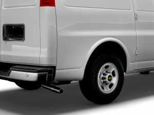 Chevrolet Express Cargo Van 2022 3D Модель