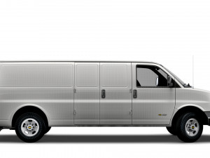 Chevrolet Express Cargo Extended WB 2022 Model 3D
