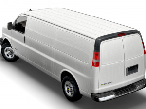 Chevrolet Express Cargo Extended WB 2022 Model 3D
