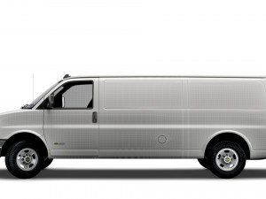 Chevrolet Express Cargo Extended WB 2022 Model 3D
