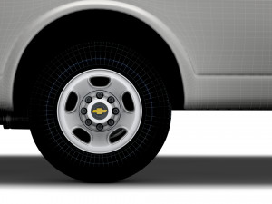 Chevrolet Express Cargo Extended WB 2022 Model 3D